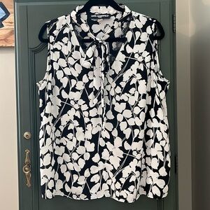 KARL LAGERFELD PARIS Sleeveless Blouse